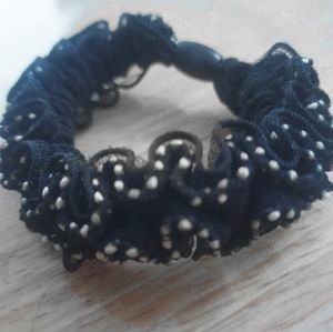 Elegant Burgundy Hair Elastic for Women